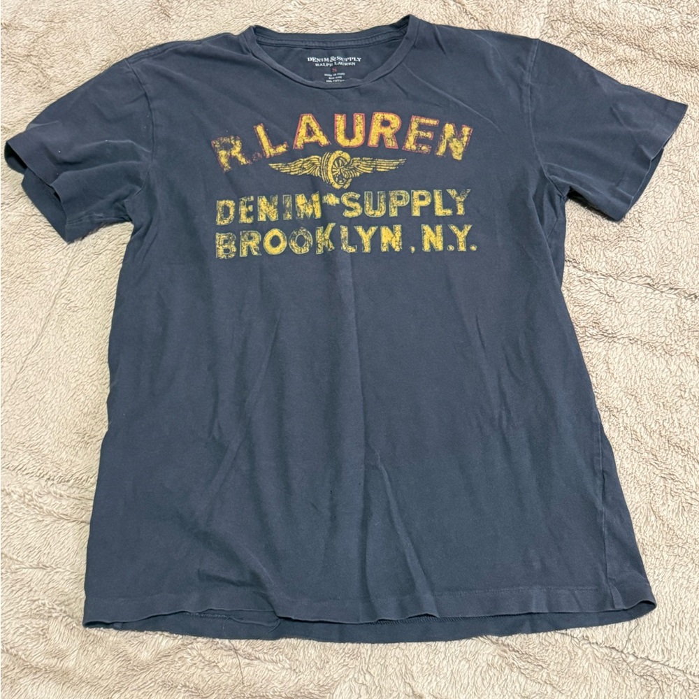 Polo by Ralph Lauren Navy Short Sleeve Logo Graphic Tee
